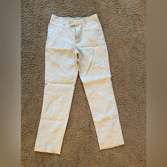 Lauren Ralph Lauren 100% Linen Pants - Picture 1 of 6